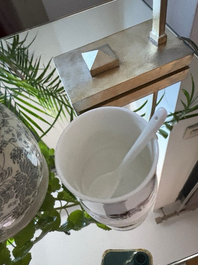 Tarro porcelana para mermelada o salsas o miel