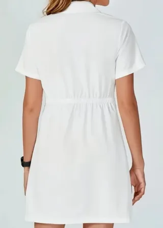 Bata blanca talla XL disfraz enfermera nueva