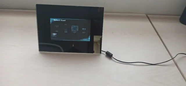 Marco digital de fotos