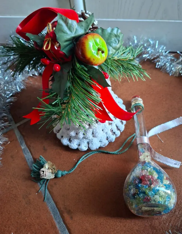 Addobbo Natalizio Ghianda Decorata