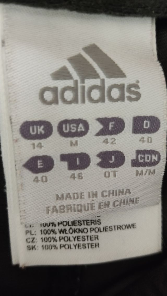 Pantalón Adidas Challenger gris y rosa Talla 40