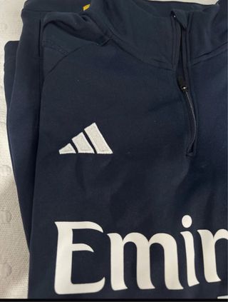 Chándal Real Madrid Adidas Negro Multicolor