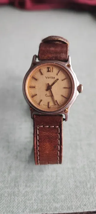 Orologio Vetta Quarzo Donna Pelle Marrone