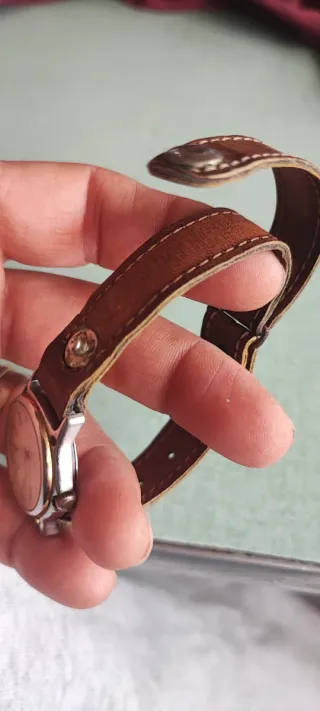 Orologio Vetta Quarzo Donna Pelle Marrone