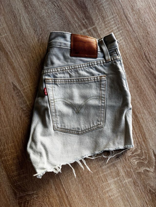Levi's Shorts Talla 36-38 Azul Grisáceo