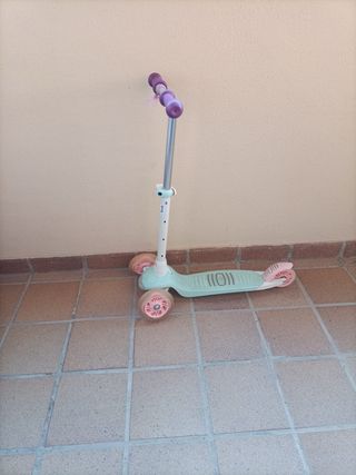 Patinete Oxelo 3 ruedas con luces
