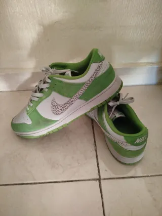 Zapatillas Nike Naranja y Blanco