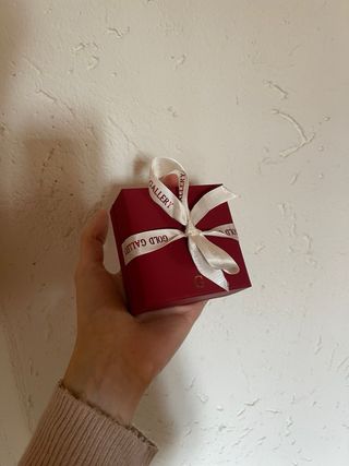 Collana punto luce con pietra zircone punzonato -