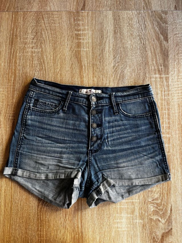 Shorts Hollister Azul Talla 36