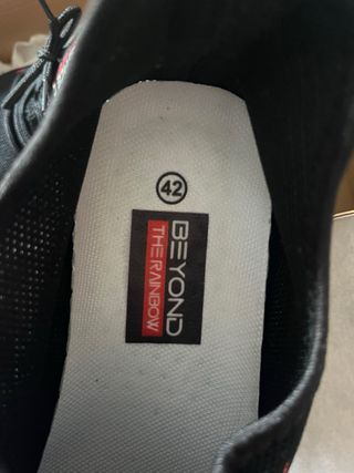 Zapatillas NASA Negras y Rojas