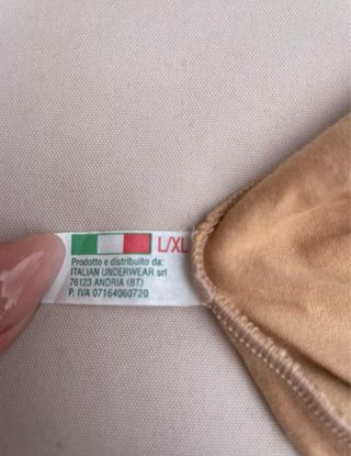 Canotta basic color carne