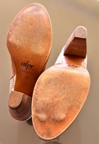 Botines piel talla 37