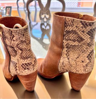 Botines piel talla 37