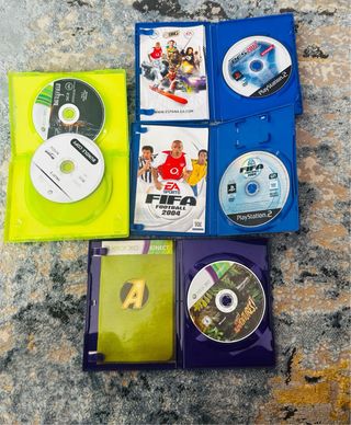 Lote 4 Videojuegos PS2 y Xbox 360