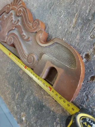 Cimasa legno intagliato