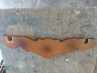 Cimasa legno intagliato