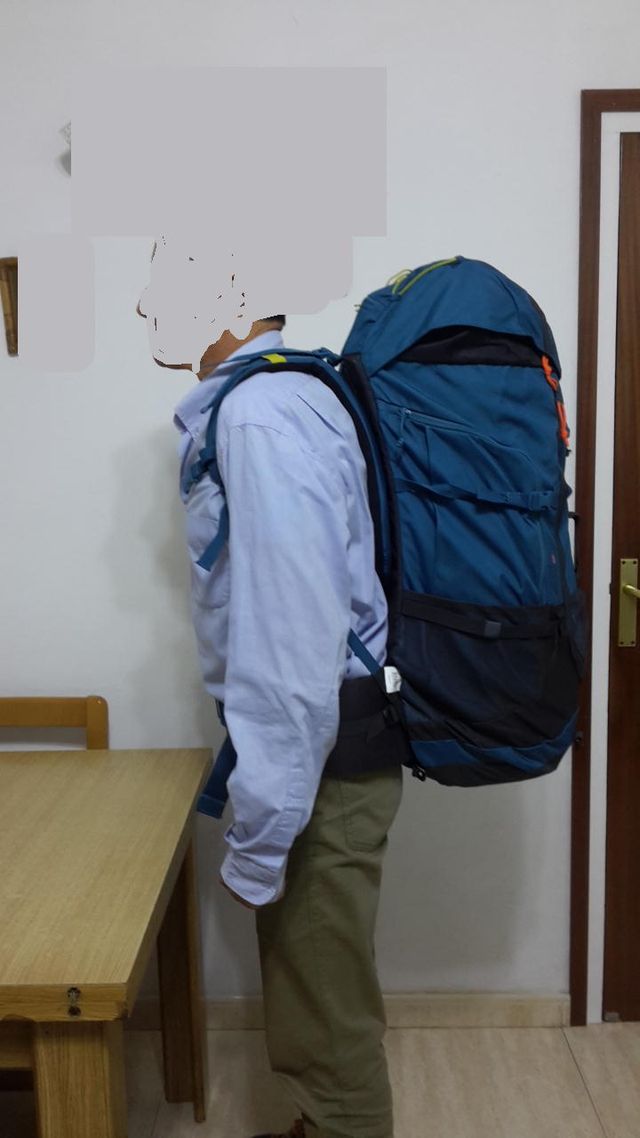 Mochila Quechua Forclaz 60L Alpinismo