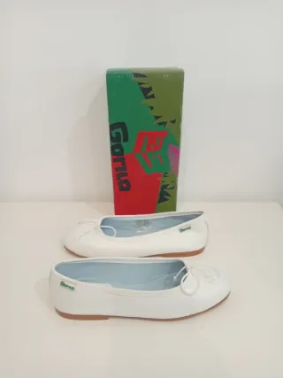 Manolitas Gorila Talla 33 Blancas