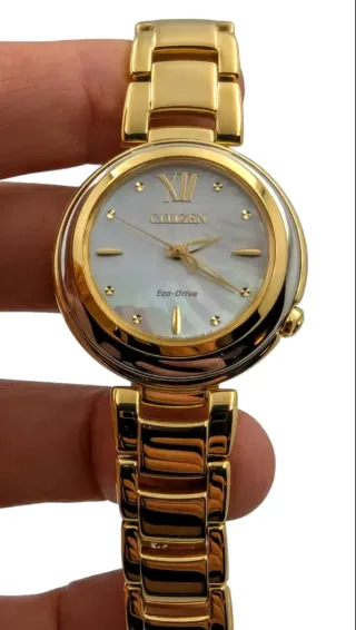 RELOJ CITIZEN ECO DRIVE LADY NÁCAR ZAFIRO ESTRENAR