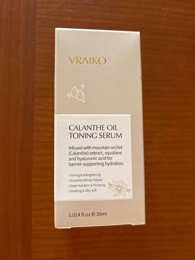 VRAIKO Neck & Face Beauty Massager y serum oil