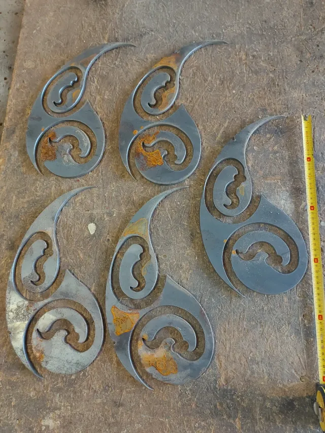 Accessori in ferro battuto decorativi