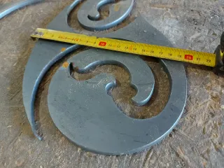 Accessori in ferro battuto decorativi