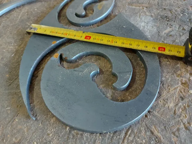 Accessori in ferro battuto decorativi