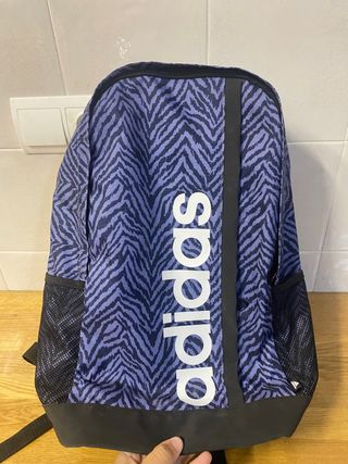 Mochila Adidas Morada y Negra