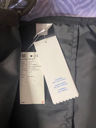 Mochila Adidas Morada y Negra