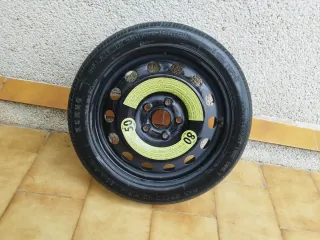 Rueda repuesto Kumho.Llanta Audi VW Seat.Galleta