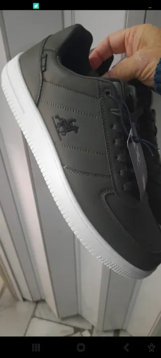 Sneakers Polo Grigie Taglia 45