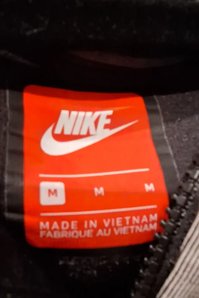 Sudadera Nike Gris con Cremallera