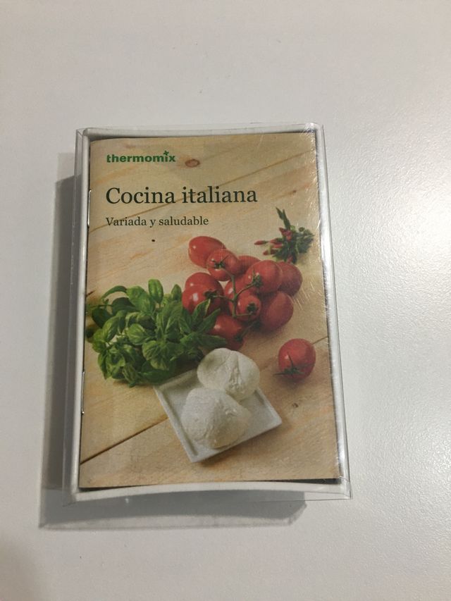 Libro Cocina Italiana Thermomix TM5