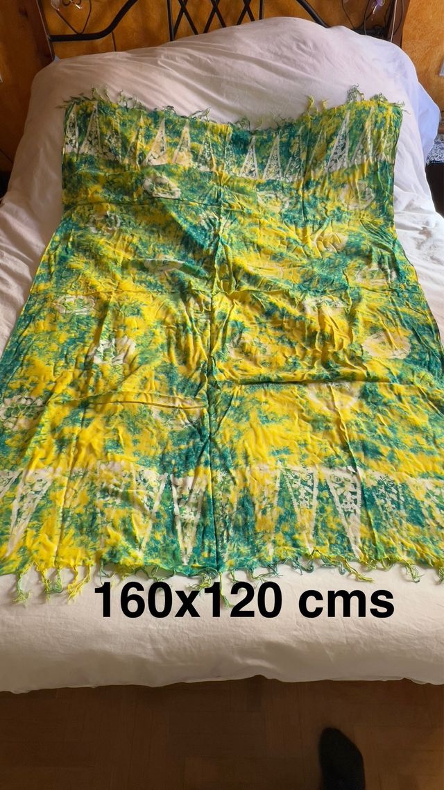 Pareo Tie-Dye Multicolor 160x120 cm