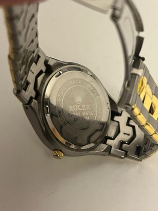 Reloj Rolex Datejust Oro/Plata