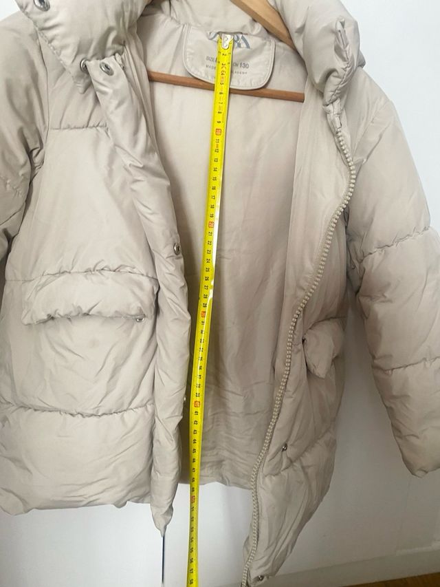 Plumífero Zara 130 cm (8-9 años)