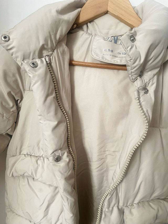 Plumífero Zara 130 cm (8-9 años)