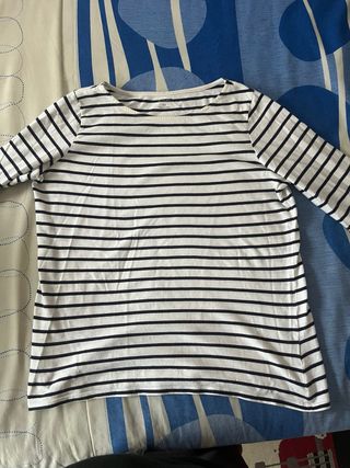 Camiseta Algodón Rayas M