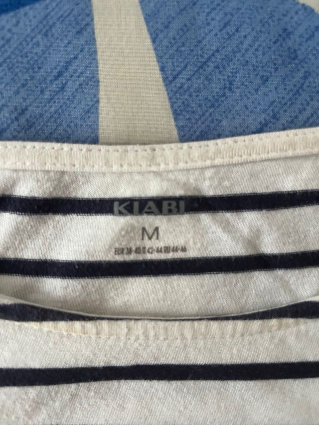 Camiseta Algodón Rayas M