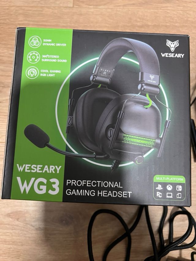 Cascos Gaming WESEARY WG3