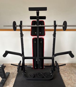 Banco Musculación Multifuncional Plegable ISE