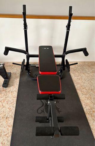 Banco Musculación Multifuncional Plegable ISE