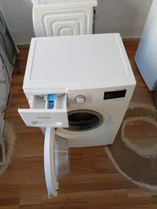 Lavadora DAEWOO 6 kg blanca