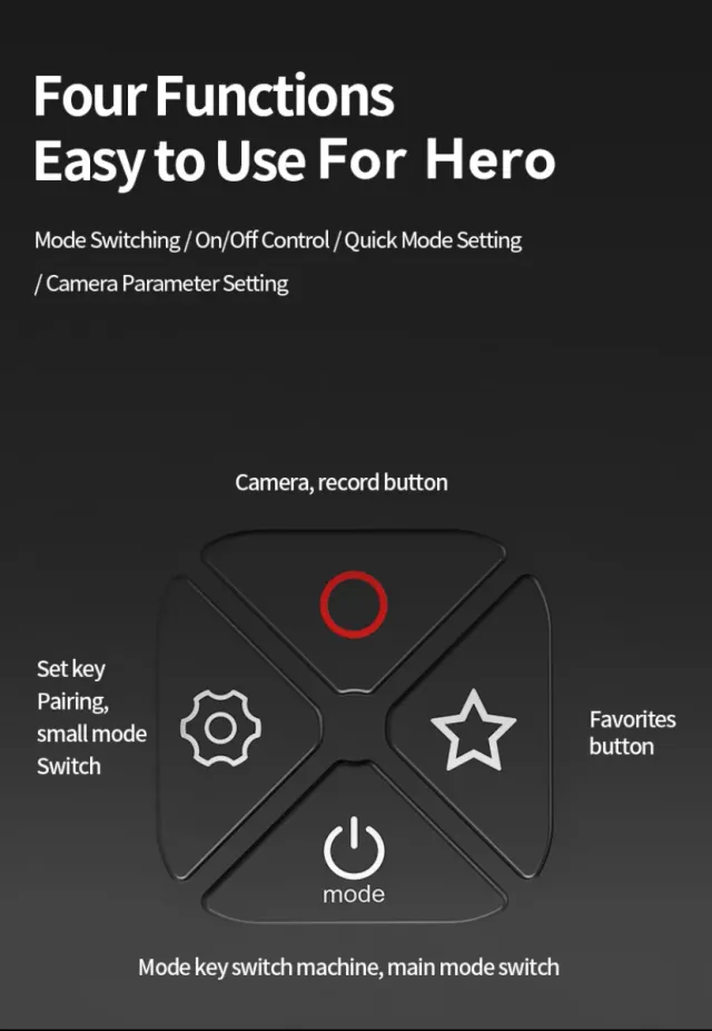 Control Remoto  GoPro 9/10/11