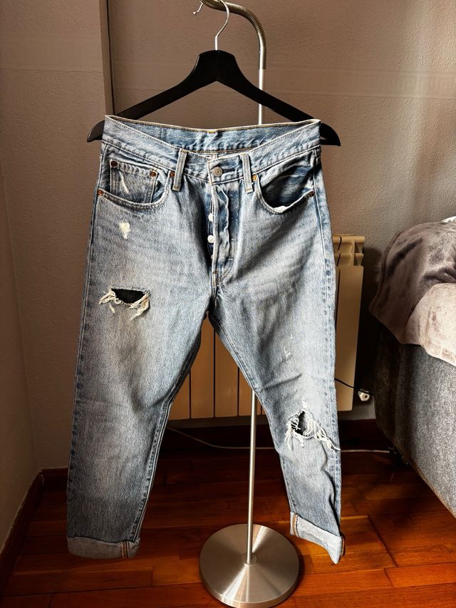 Levi's 501 Jeans Azul Claro Talla 34-36