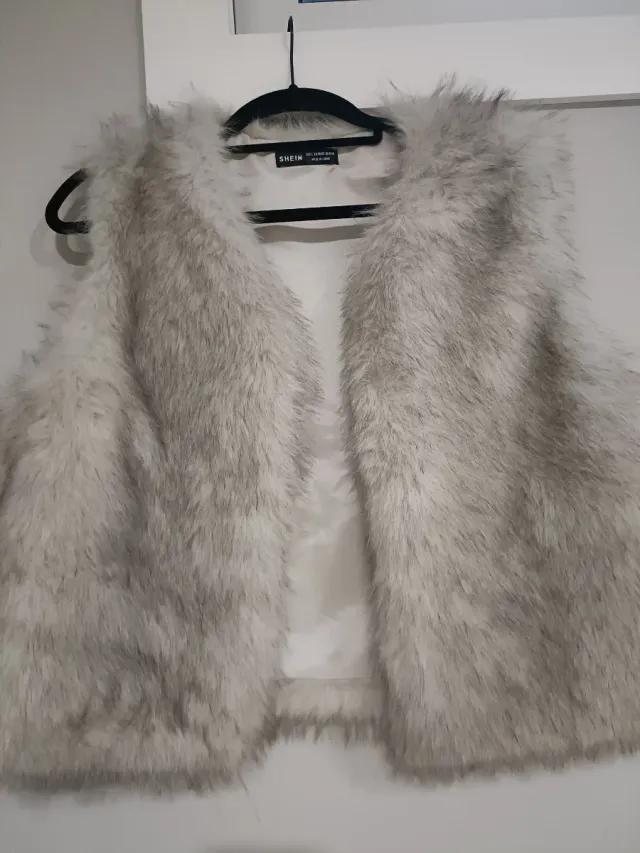 Chaleco de pelo SHEIN talla única