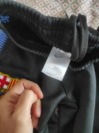 Chándal Nike FC Barcelona Azul y Negro Talla 11/12