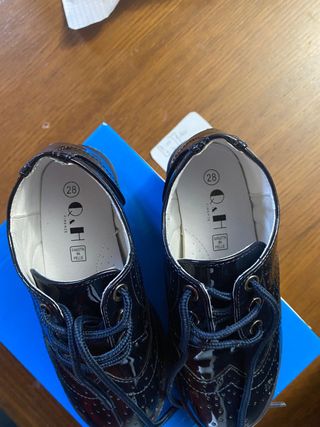 Scarpe eleganti nere lucide bambino n 28