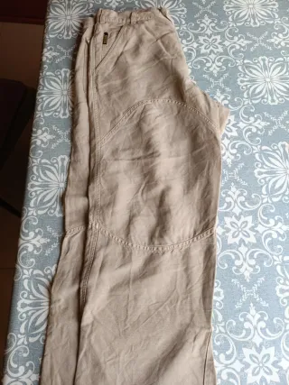 Pantalón Armani Jeans Vintage Talla 46 Beige
