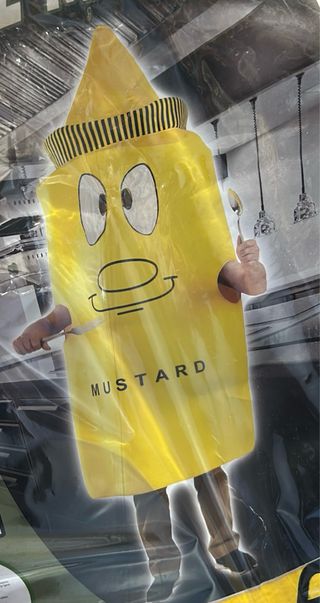 Disfraz de Mostaza Talla Única(se acepta ofertas)